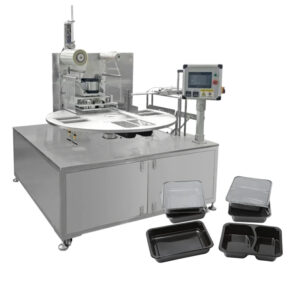 Channel-type modified atmosphere sealing machine