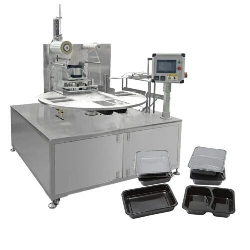 Channel-type modified atmosphere sealing machine